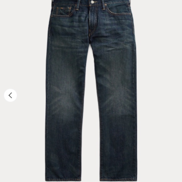 Polo Ralph Lauren Hampton Relaxed Straight Jeans mens 36X32 - Picture 3 of 11